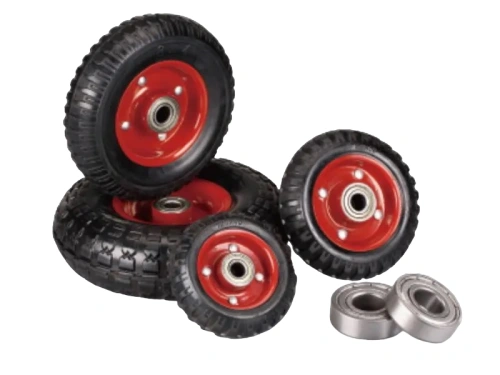 Колесо большегрузное P 150 150 мм резина с протектором, на ось (N) купить в Москве с доставкой по всей России | ProtosMarket.ru