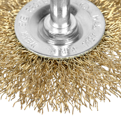 Набор щеток для дрели, 3 шт, 1 плоская, 65 мм, 50 мм "чашка", ручная металлическая Matrix по ценам производителя в Москве с доставкой по всей России