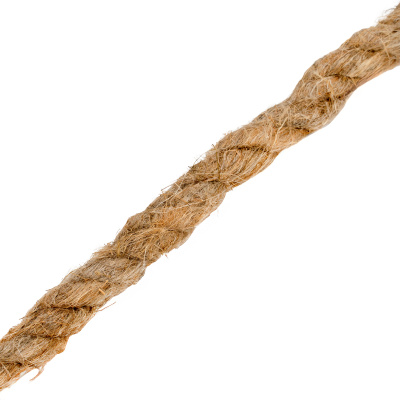 Веревка льнопеньковая, D 10 мм, L 10 м, крученая Сибртех по ценам производителя в Москве с доставкой по всей России
