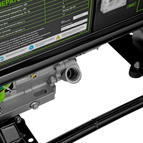 Генератор бензиновый БС-8000, 6,6 кВт, 230В, четырехтактный, 25 л, ручной стартер Сибртех по ценам производителя в Москве с доставкой по всей России