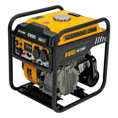 Генератор инверторный GK-5500iF, 5,5 кВт, 230 В, ручной старт DENZEL по ценам производителя в Москве с доставкой по всей России