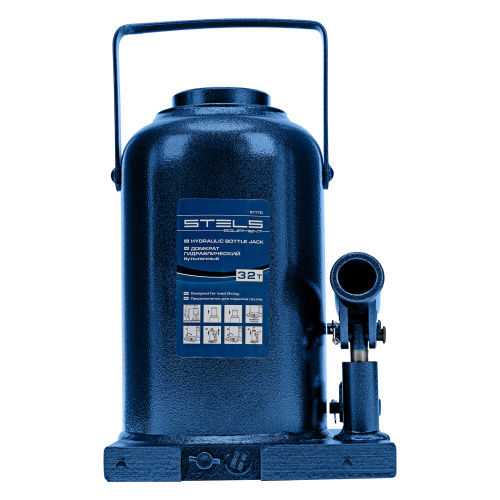 Домкрат гидравлический бутылочный, 32 т, h подъема 260-420 мм Stels по ценам производителя в Москве с доставкой по всей России