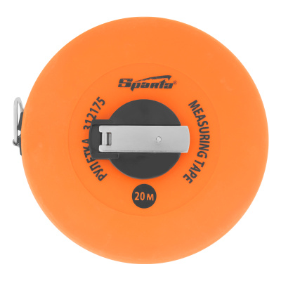 Рулетка геодезическая, 20 м х 12,5 мм, лента ПВХ, закрытый круглый корпус Sparta по ценам производителя в Москве с доставкой по всей России
