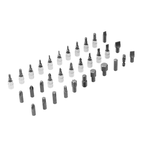 Набор инструментов, 1/2", 1/4", CrV, S2, пластиковый кейс, 94 предмета Denzel по ценам производителя в Москве с доставкой по всей России