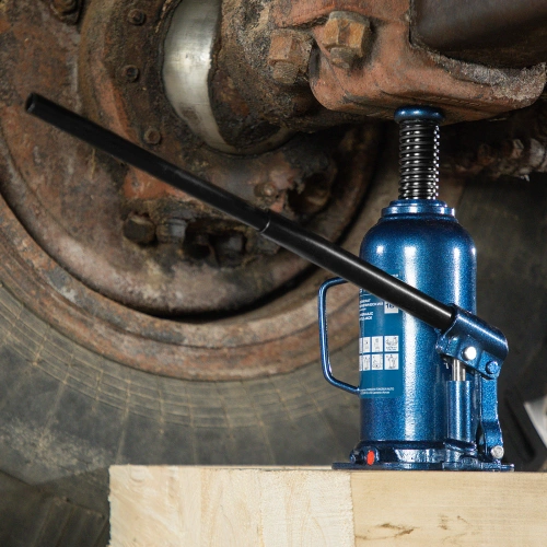 Домкрат гидравлический бутылочный, 16 т, h подъема 227-457 мм Stels купить в Москве с доставкой по всей России | ProtosMarket.ru