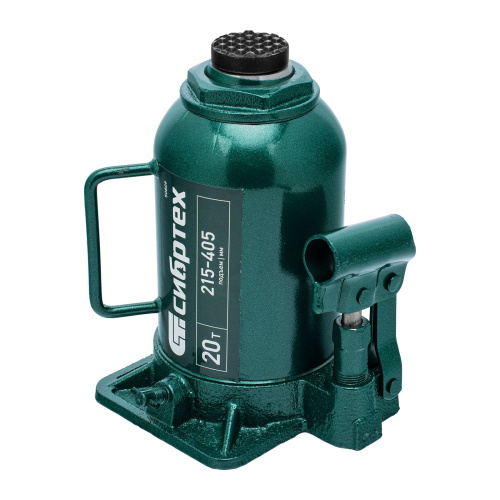 Домкрат гидравлический бутылочный, 20 т, 215-405 мм Сибртех по ценам производителя в Москве с доставкой по всей России