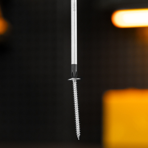 Отвертка, PH1х150 мм, S2, 3к рукоятка Denzel по ценам производителя в Москве с доставкой по всей России