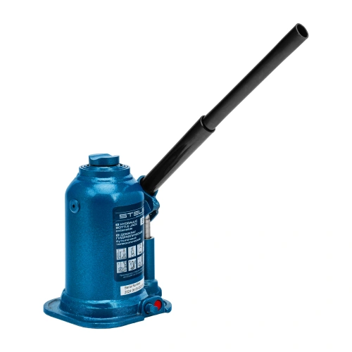 Домкрат гидравлический бутылочный телескопический, 8 т, подъем 180-410 мм Stels по ценам производителя в Москве с доставкой по всей России
