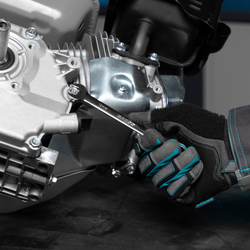 Набор ключей комбинированных с трещоткой, 8-19 мм, 7 шт, CrV Gross по ценам производителя в Москве с доставкой по всей России