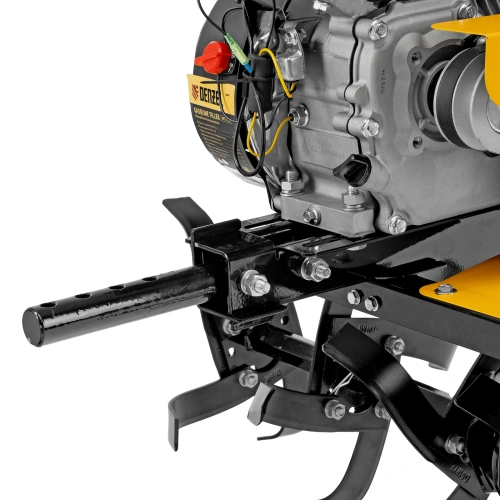 Мотоблок DPT-170S, 7 л.с., ремен.сцеп, фрез 3х4, ШОМ, передачи 2В/1Н Denzel по ценам производителя в Москве с доставкой по всей России