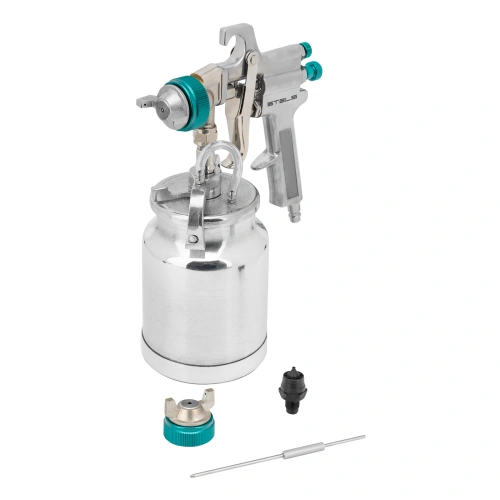 Краскораспылитель AS 702 НP профессиональный, всасывающего типа, сопло 1.8 мм и 2 мм Stels по ценам производителя в Москве с доставкой по всей России