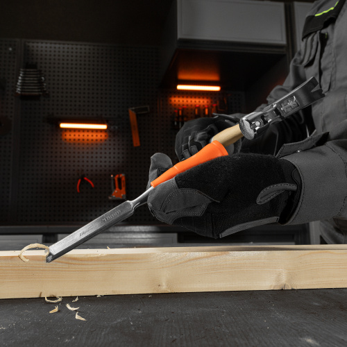 Набор стамесок 4 шт, 6-12-18-24 мм, плоские, пластиковые ударные рукоятки Sparta по ценам производителя в Москве с доставкой по всей России