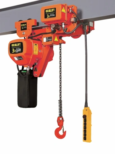 3т 6м УСВ таль цепная ТЭЦ OCALIFT 03-01LHS 380в передвижная односкоростная купить в Москве с доставкой по всей России | ProtosMarket.ru