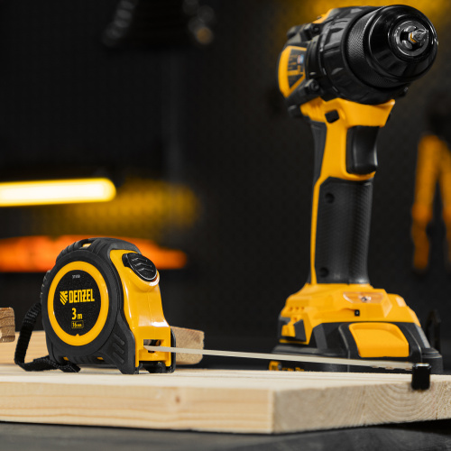 Рулетка 3м х 16мм, обрезиненный корпус, автоматическая фиксация Denzel по ценам производителя в Москве с доставкой по всей России