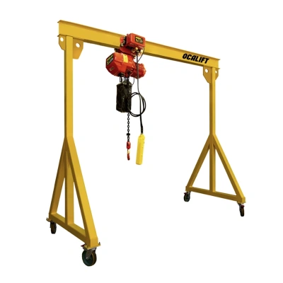 Мини-кран козловой МПУ 2т 3х4м с талью 380в купить в Москве с доставкой по всей России | ProtosMarket.ru