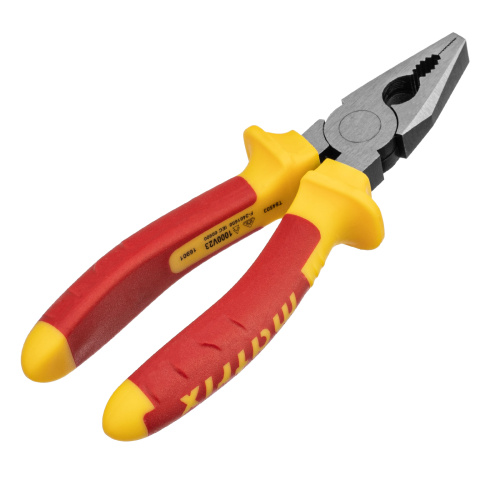 Плоскогубцы комбинированные, Insulated, 160 мм, двухкомпонентные рукоятки Matrix Professional по ценам производителя в Москве с доставкой по всей России