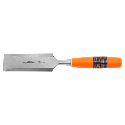 Стамеска, 38 мм, плоская, пластиковая рукоятка Sparta по ценам производителя в Москве с доставкой по всей России