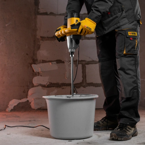 Миксер строительный EM-1-1600, 1600 Вт, 180-460/300-750 об/мин Denzel по ценам производителя в Москве с доставкой по всей России