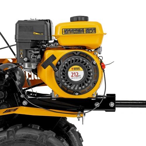 Мотоблок DPT-270S, 7 л.с., ремен.сцеп, фрез 3х4, ШОМ, передачи 2В/1Н Denzel по ценам производителя в Москве с доставкой по всей России