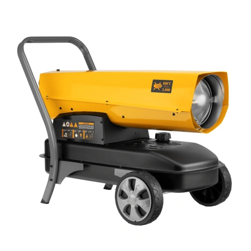 Дизельная тепловая пушка DHG-45i, 45 кВт, 1000 м3/ч, прямой нагрев, электронный термостат Denzel по ценам производителя в Москве с доставкой по всей России