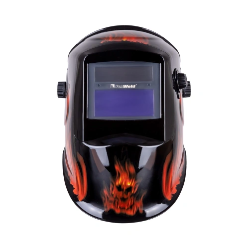 Маска сварщика КОРУНД-2 "пламя" (ф-р 7100V) без коробки по ценам производителя в Москве с доставкой по всей России