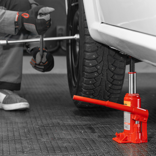 Домкрат гидравлический бутылочный 5 т, h подъема 180-340 мм Sparta Compact по ценам производителя в Москве с доставкой по всей России