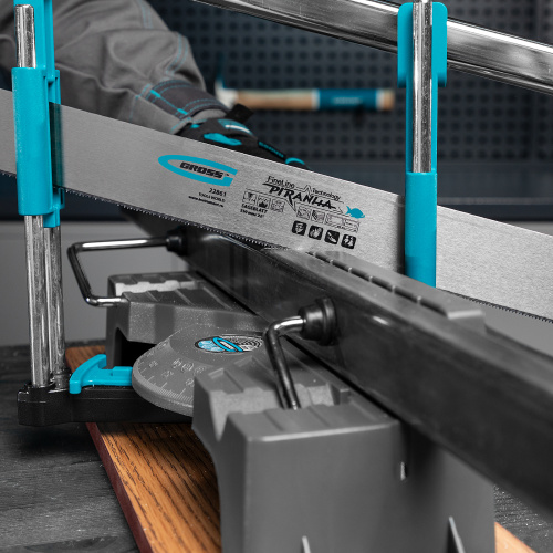 Пильное полотно для прецизионного стусла "Piranha", 550 мм, каленый зуб 2D, 18 TPI Gross по ценам производителя в Москве с доставкой по всей России