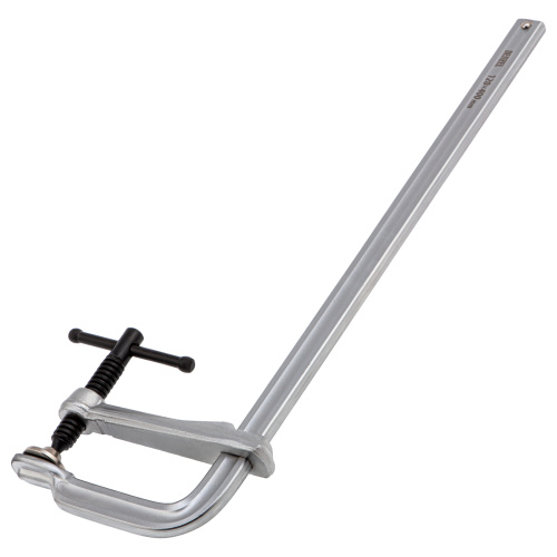 Струбцина F-образная, 120x400мм, кованая Denzel по ценам производителя в Москве с доставкой по всей России