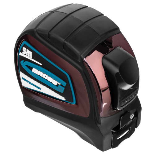 Рулетка "Doppelhaken",5 м x 25 мм,двухсторонний зацеп,Нейлон,двусторонняя шкала,автоматическая фиксация Gross по ценам производителя в Москве с доставкой по всей России