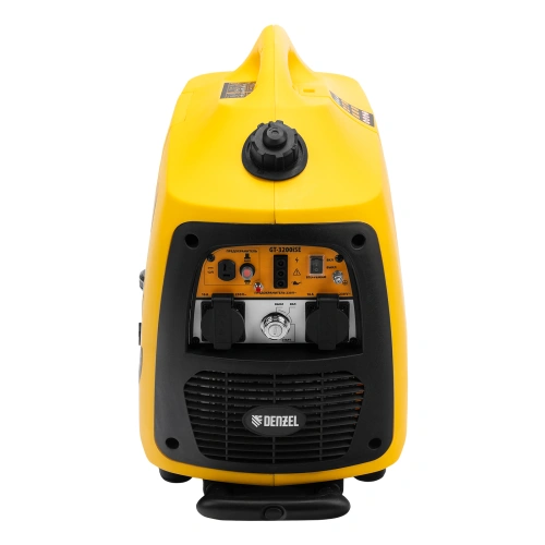 Генератор инверторный GT-3200iSE, 3.2 кВт, 230 В, бак 6 л, закрытый корпус, электростартер Denzel по ценам производителя в Москве с доставкой по всей России