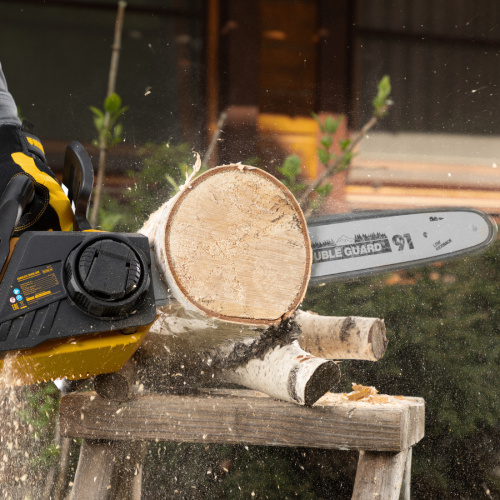 Цепная пила аккумуляторная бесщеточная RCS400-36, Li-ion, 36 В, 4 Ач, шина 400 мм Denzel по ценам производителя в Москве с доставкой по всей России