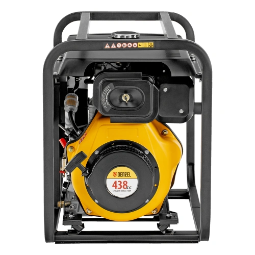 Генератор дизельный DES-55, 5,5 кВт, 230 В, 11 л, ручной стартер Denzel по ценам производителя в Москве с доставкой по всей России