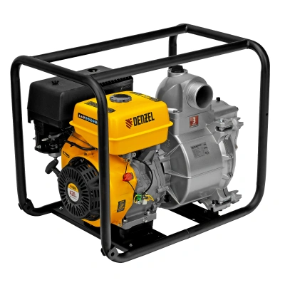 Мотопомпа бензиновая для грязной воды PX-80D, 15 л.с, 3", 1500 л/мин, глубина 8 м , напор 30 м Denzel купить в Москве с доставкой по всей России | ProtosMarket.ru
