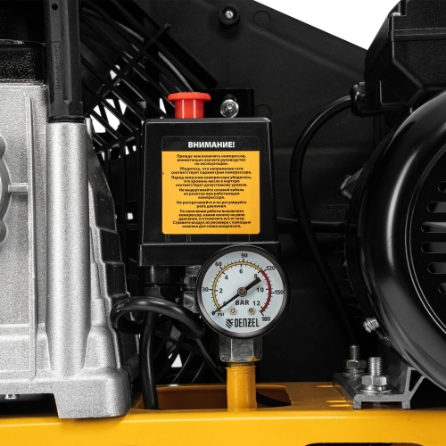 Компрессор воздушный рем. привод BCI 2200/100, 2,2 кВт, 100 литров, 420 л/мин Denzel по ценам производителя в Москве с доставкой по всей России