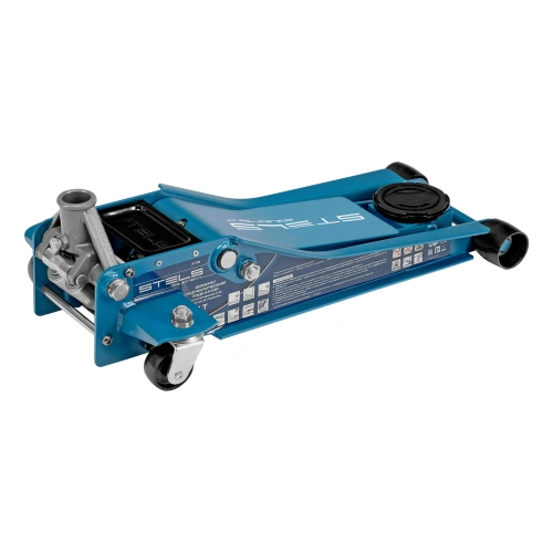 Домкрат гидравлический подкатной, быстрый подъем, 3т Low Profile Quick, 75-515 мм, профессиональный Stels по ценам производителя в Москве с доставкой по всей России