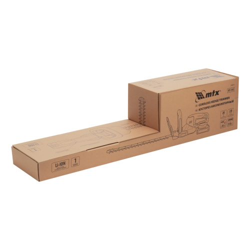 Кусторез аккумуляторный HT-510, нож 510 мм, Li-Ion, 20 В MTX по ценам производителя в Москве с доставкой по всей России