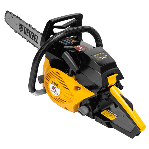 Пила цепная бензиновая DGS-4516, шина 40 см, 45 см3, 3 л.с, шаг 3/8, паз 1.3 мм, 57 звеньев Denzel по ценам производителя в Москве с доставкой по всей России