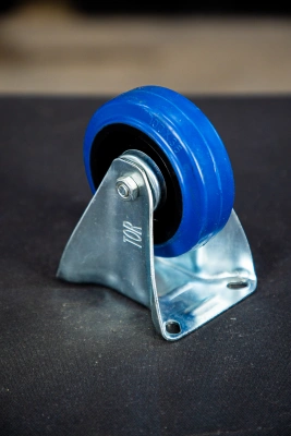 Колесо неповоротное резина FRCL 42 100 мм (N) по ценам производителя в Москве с доставкой по всей России