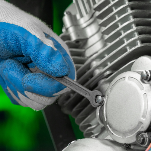 Набор ключей рожковых, 6 - 24 мм, 8 шт., CrV, фосфатированные Сибртех по ценам производителя в Москве с доставкой по всей России