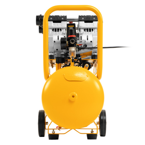 Компрессор безмасляный, малошумный DLS 1500/50, 1500 ВТ, 2x750, 50 л, 260 л/мин Denzel по ценам производителя в Москве с доставкой по всей России