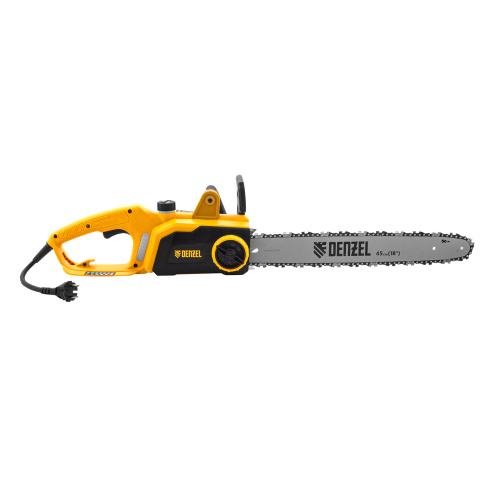 Пила цепная электрическая EDS-2200P, 2.2 кВт,поперечная, шина 45 см, шаг 3/8, паз 1.3 мм, 63 звена Denzel по ценам производителя в Москве с доставкой по всей России