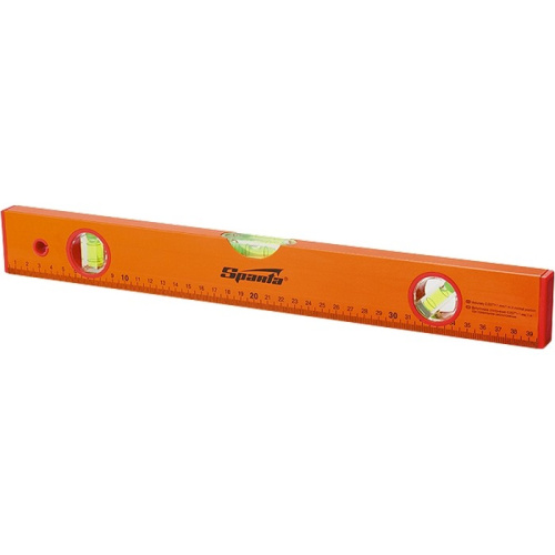 Уровень алюминиевый, 1800 мм, 3 глазка, желтый, линейка Sparta по ценам производителя в Москве с доставкой по всей России