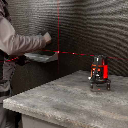 Лазерный уровень CRL-30R, 30 м, красный луч, батарейки, резьба 5/8" MTX по ценам производителя в Москве с доставкой по всей России