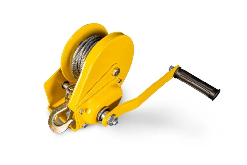Лебедка ручная барабанная  с тросом  810кг  20м стальной корпус TOR BHW по ценам производителя в Москве с доставкой по всей России