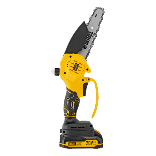 Цепная мини-пила аккумуляторная бесщет., CCS-150, шина 150 мм, Li-Ion, 20 В Denzel по ценам производителя в Москве с доставкой по всей России