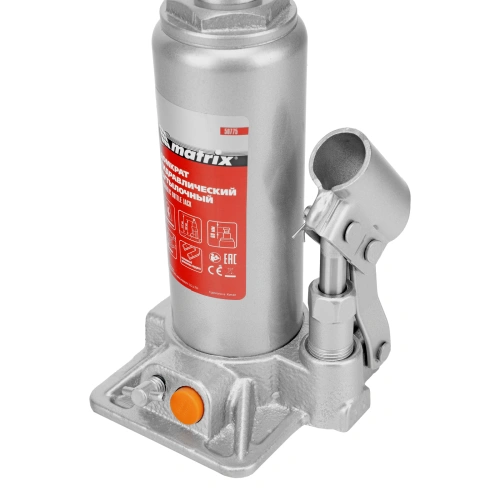 Домкрат гидравлический бутылочный, 4 т, h подъема 194-372 мм, в пластиковом кейсе Matrix купить в Москве с доставкой по всей России | ProtosMarket.ru