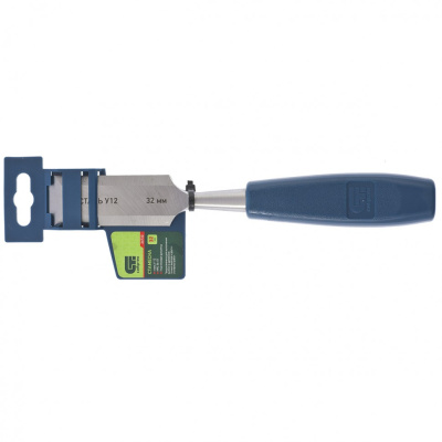 Стамеска, 32 мм, пластиковая рукоятка Сибртех по ценам производителя в Москве с доставкой по всей России