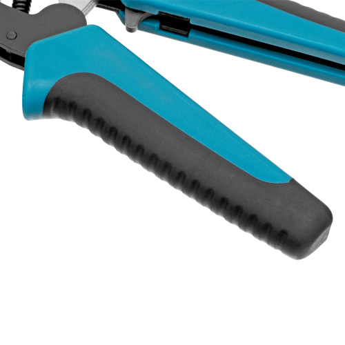 Клещи (пресс-клещи) для обжима наконечников электропроводов с сечением 0.25-8 мм2 Gross по ценам производителя в Москве с доставкой по всей России