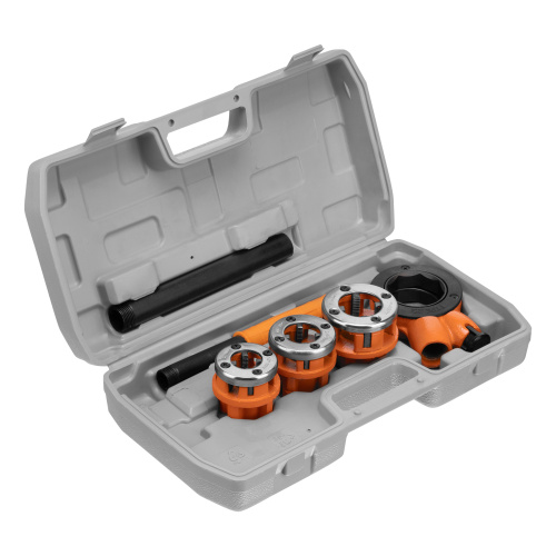 Набор клуппов 1/2-3/4-1, плашкодержатель с трещоткой, 6 предметов Sparta по ценам производителя в Москве с доставкой по всей России