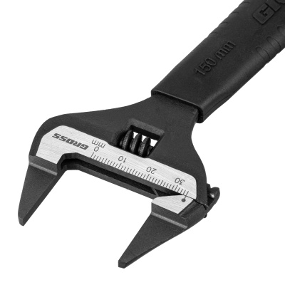 Ключ разводной, 150 мм, CrV, ультратонкие губки Gross по ценам производителя в Москве с доставкой по всей России